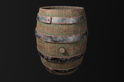 A versatile set of barrels with different textures