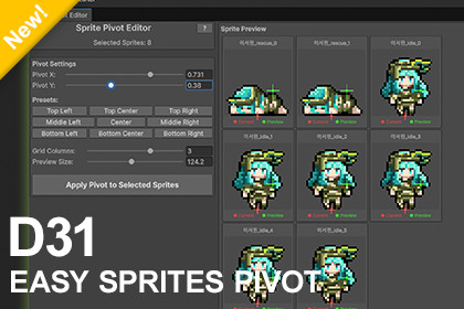 Easy Sprites Pivot
