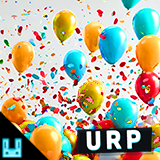 Confetti Party Particles URP