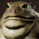 Frog Monster Humanoid