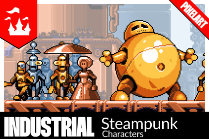Industrial Characters - Steampunk