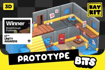 KayKit - Prototype Bits (for Unity)