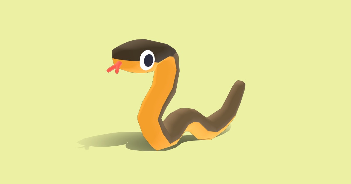 Water Snake - Quirky Series | Characters | Unity Asset Store