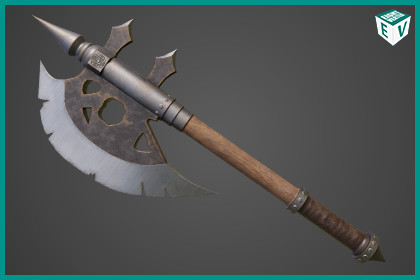 Battle Axe 16 URP HDRP Textures