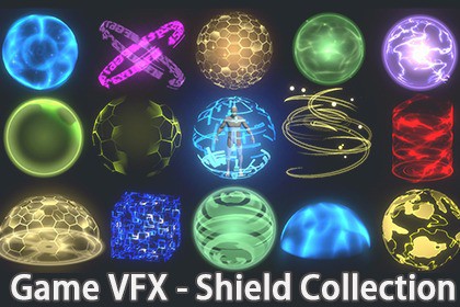 Game VFX - Magic Shield Collection