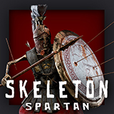 SKELETON SPARTAN HOPLITE
