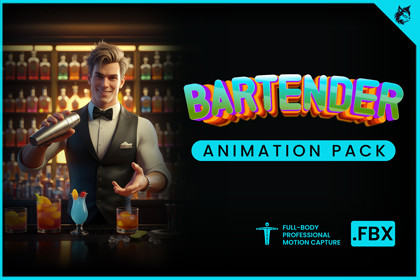 Bartender Animation Pack