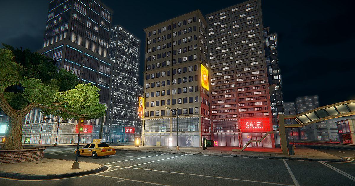 Modern City Package | 3D Urban | Unity Asset Store