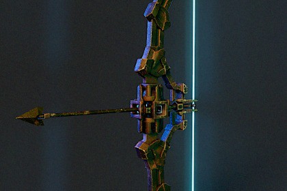 Cyberpunk Bow - Sci-Fi Energy Bow