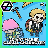 2D Art Maker - Casual Characters