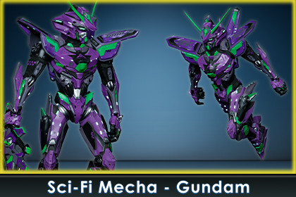 Sci-Fi Mecha - Gundam