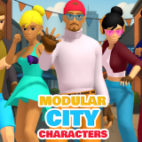 Stylized City Characters