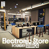 Electronic Store 3d Environment