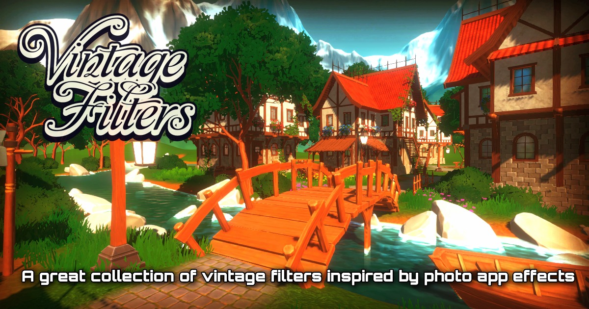 Retro: Vintage Filters | Fullscreen & Camera Effects | Unity Asset Store