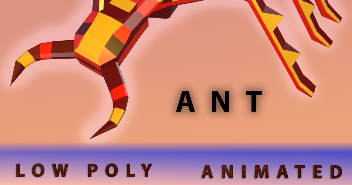 Stylized Ant Character | 3D Characters | Unity Asset Store