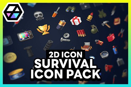2D Icons - Survival Icon Pack
