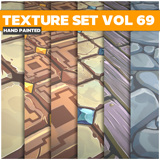 Texture Set Vol.69 Hand Painted Ground