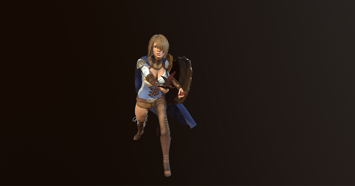 Female_Warrior | Characters | Unity Asset Store
