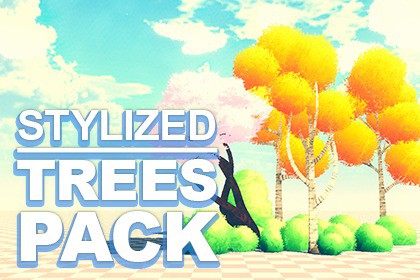 Stylized Trees - Pack