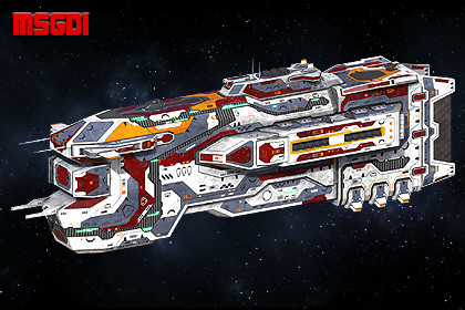 Spaceship Proteus Cruiser