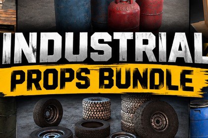 Industrial Props Bundle (78 3D Models)