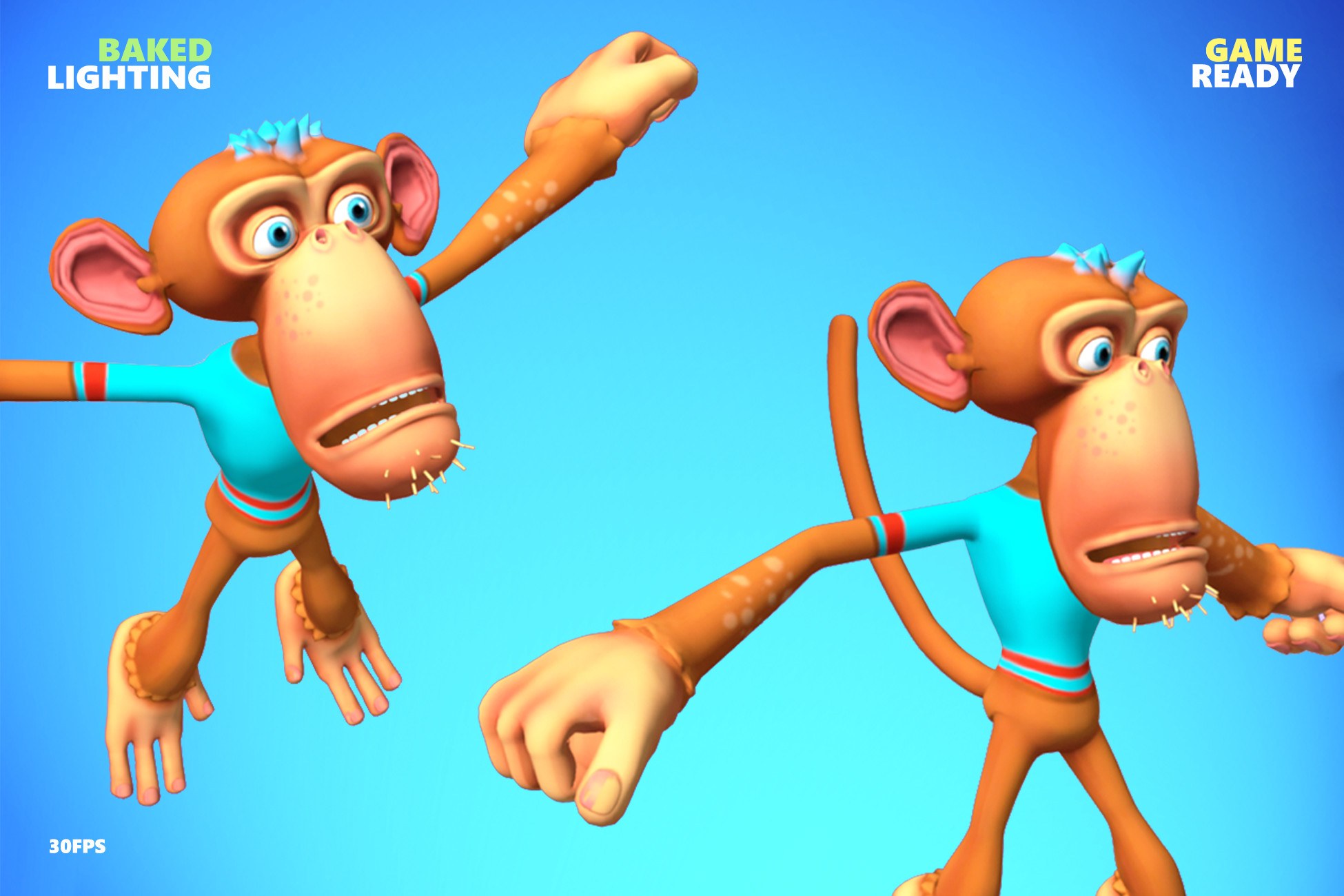 Monkey Ape Animated | Characters | Unity Asset Store