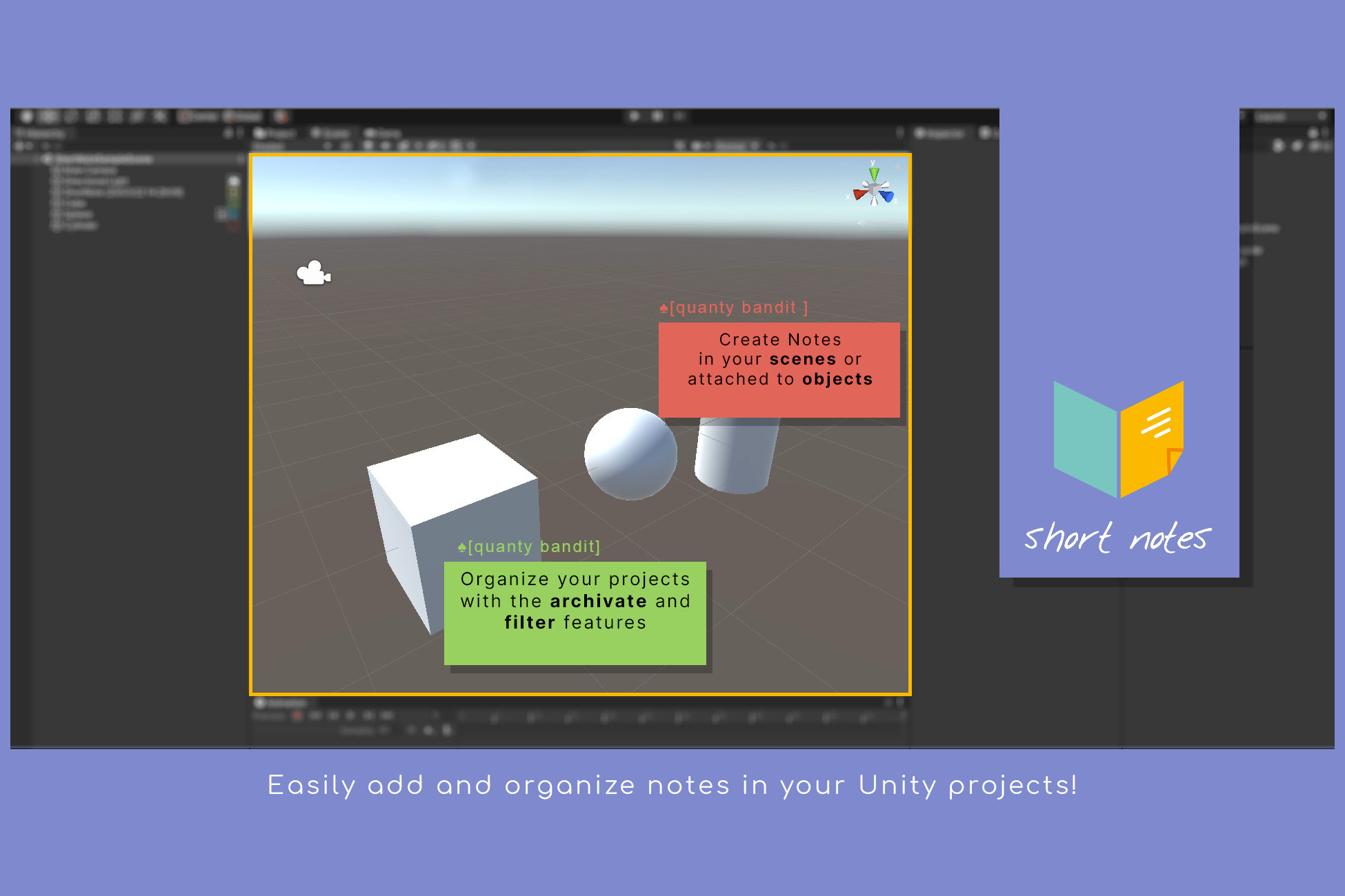 Short Notes Utilities Tools Unity Asset Store