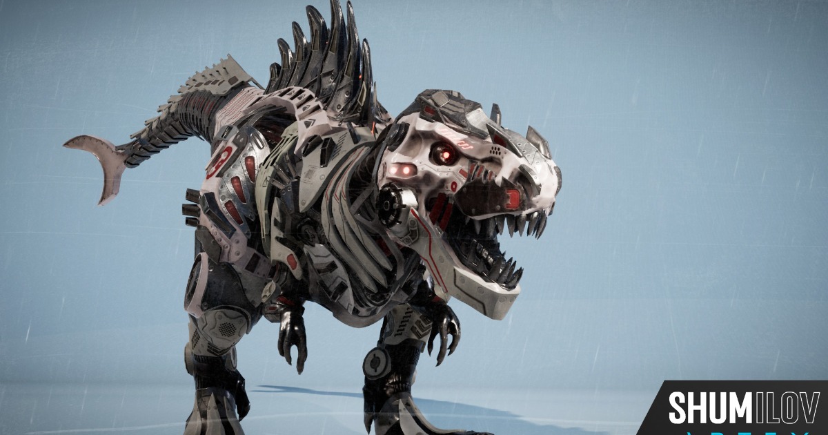 SciFi Beast05 T-REX | 3D Characters | Unity Asset Store