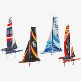 Yacht Hydrofoil Sailing Boats HDRP URP Textures