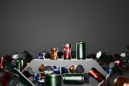 Retro Stylized Soda Cans & Customizable Shader (Game-Ready)