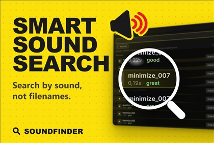 Sound Finder: Truly listening audio search browser