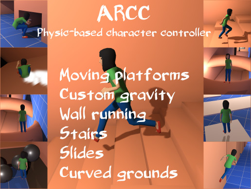 Alternative Rigidbody Character Controller - ARCC | Physics | Unity ...