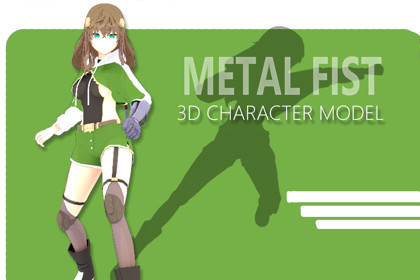 Anime Combat Metal Fist