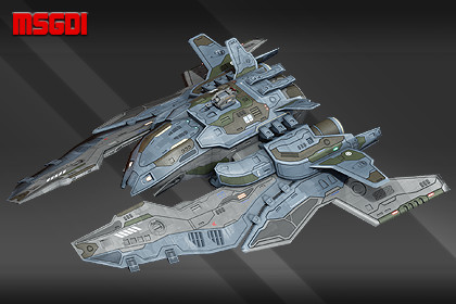 Spaceship Conquest Frigate