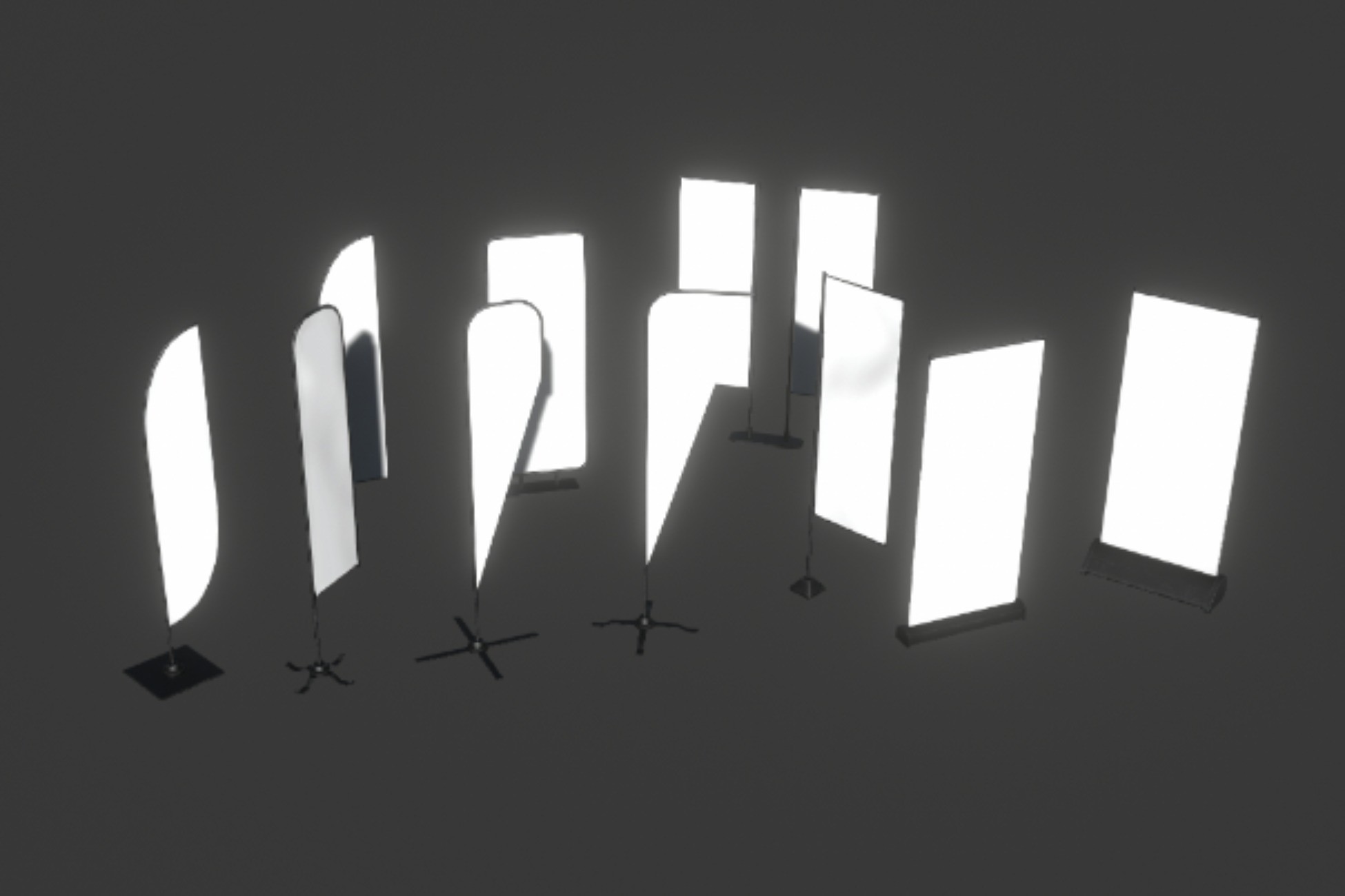 Simple Unity Banner Banners | 3D Props | Unity Asset Store