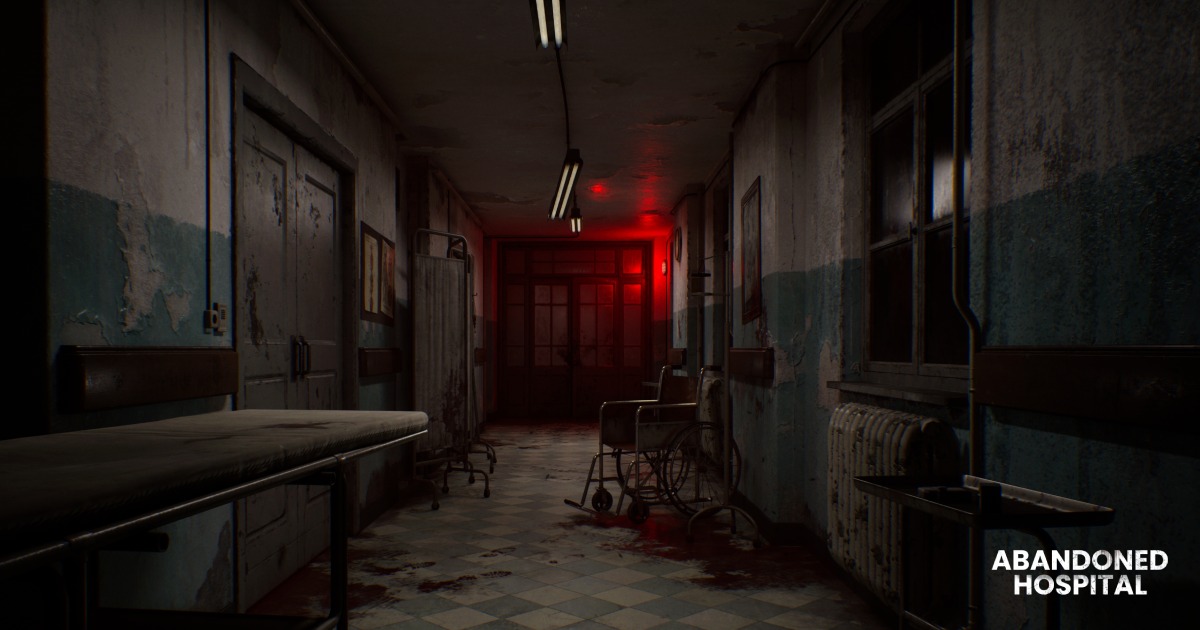 Abandoned Hospital Corridor | 3D Environments | Unity Asset Store