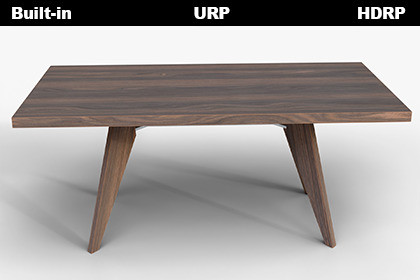 Contemporary Wooden Dining Table
