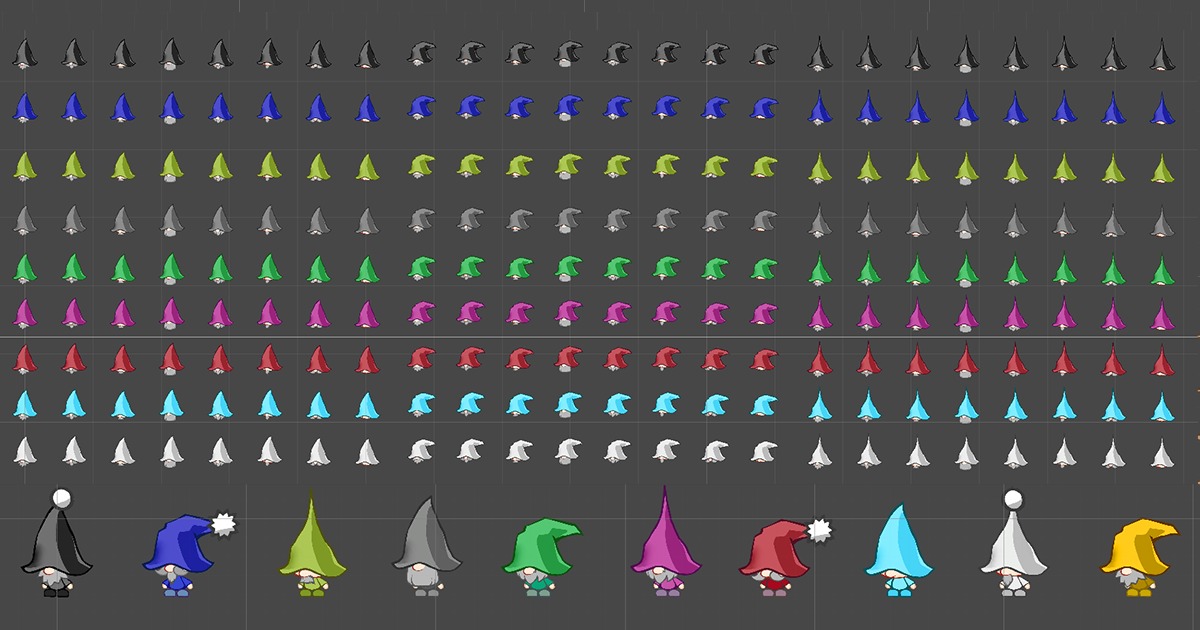 2D_Character_GnomeAndSantaClaus | 2D Characters | Unity Asset Store