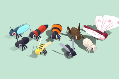 Quirky Series - Insect Animals Vol 1