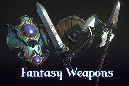 PBR - Fantasy Melee Weapons