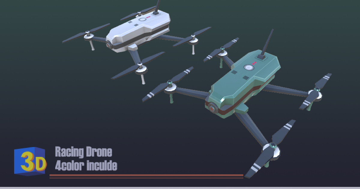 Racing Drone | 3D Air | Unity Asset Store