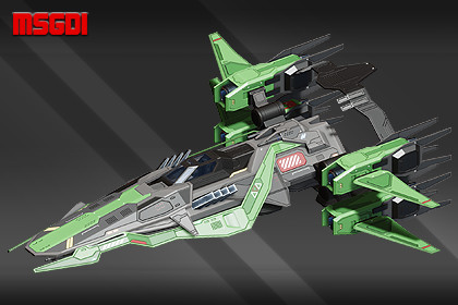 Spaceship ISD Modular Fighter