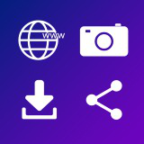 Native Web Screen Capture, Save, and Share