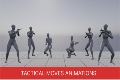 Tactical Moves – Complete Firearm Combat Animation Bundle
