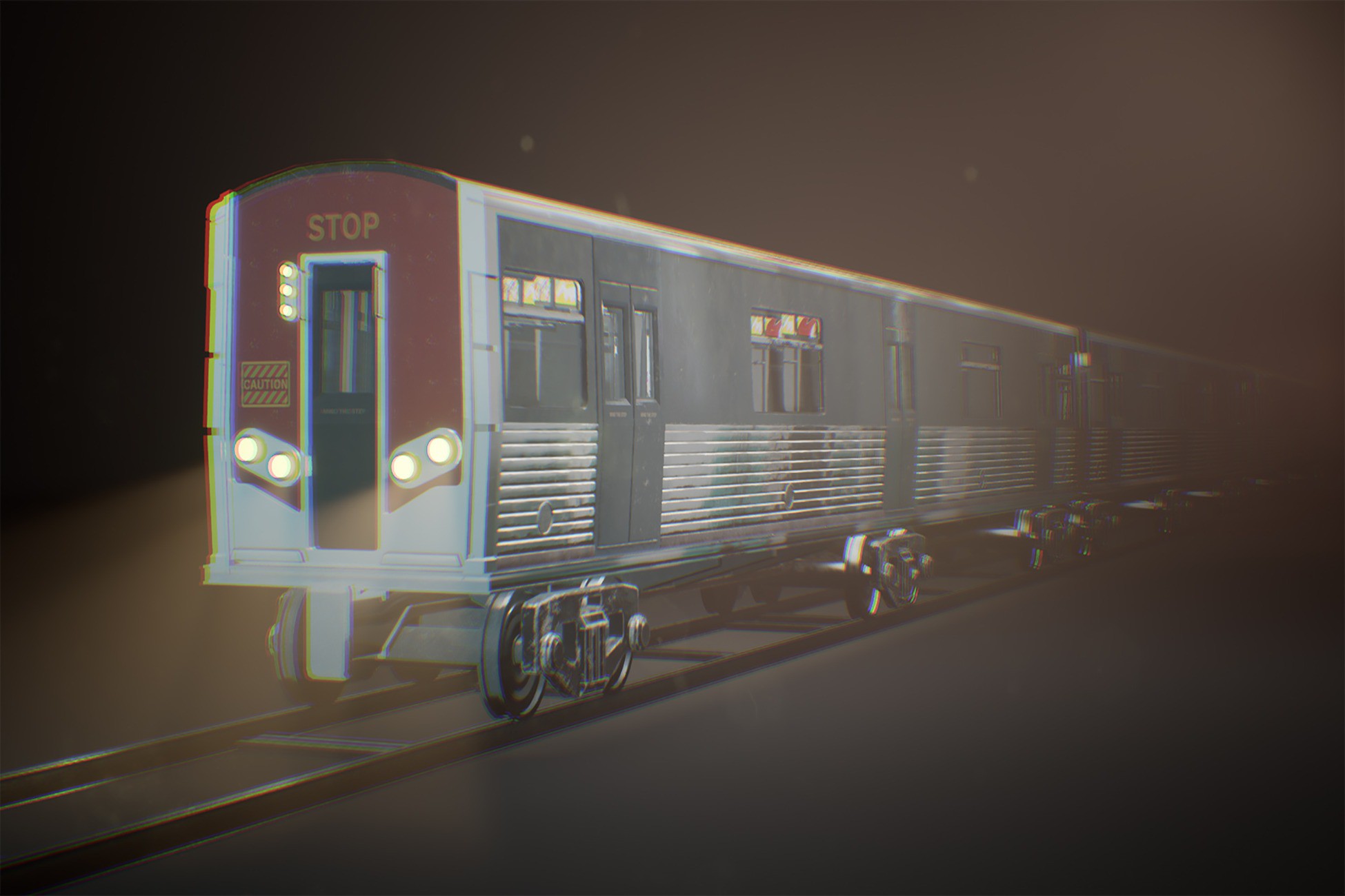 Modular Train / 38+ Assets | 3D Props | Unity Asset Store