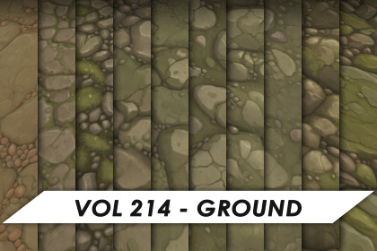 Stylized Textures - Vol 214 - Ground