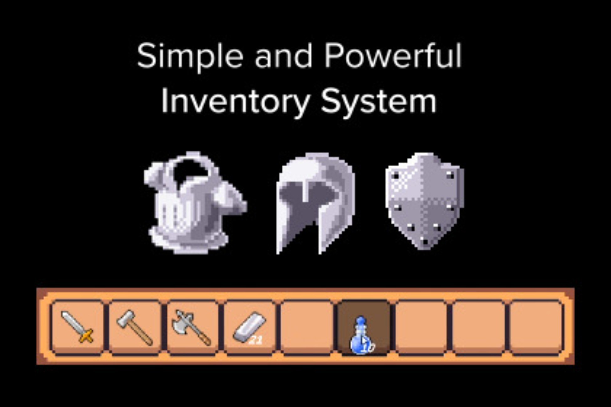 Simple and Powerful Inventory System | GUI Tools | Unity Asset Store