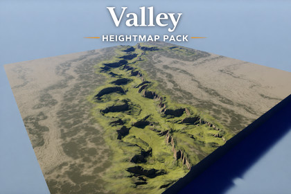 Heightmaps- ValleyLandscape