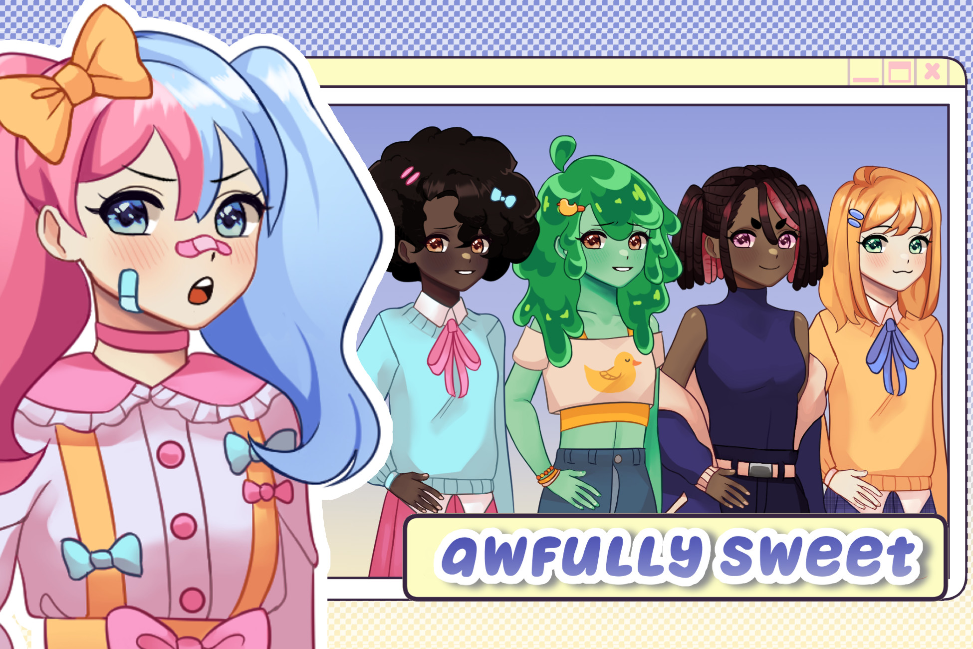 Girl Unity Awfully Sweet Girl Character Sprite | 2D キャラクター | Unity Asset Store