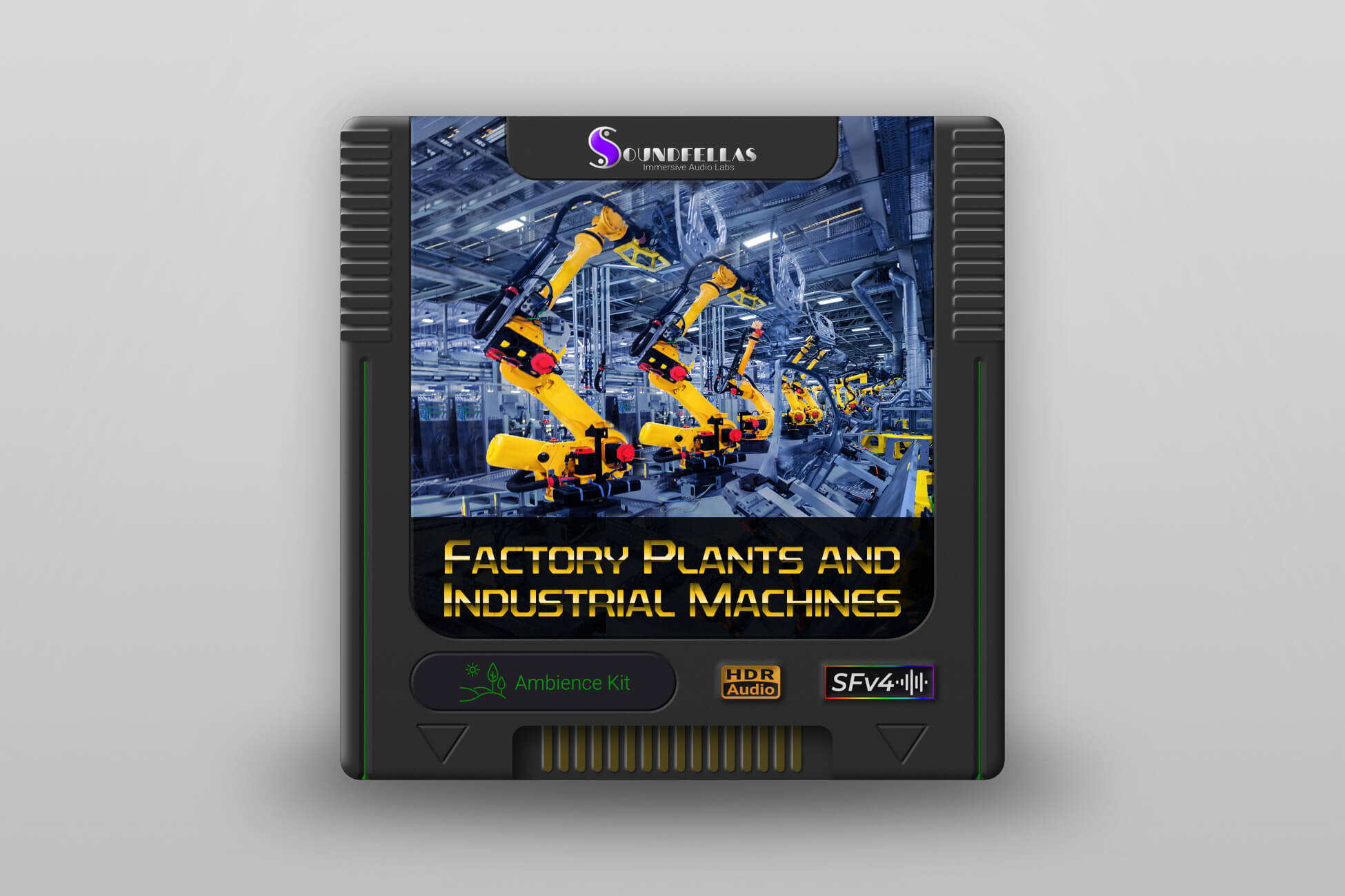 Factory Plants and Industrial Machines Ambience Kit | Noise Ambient ...